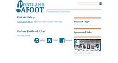 Desktop Screenshot of portlandafoot.org